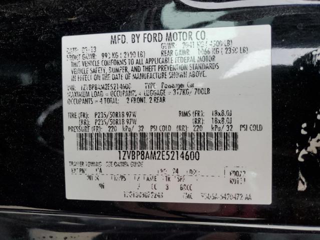 2014 FORD MUSTANG - 1ZVBP8AM2E5214600