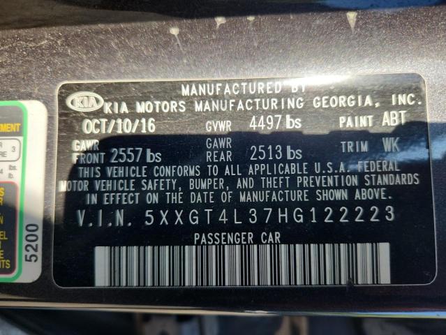 2017 KIA OPTIMA LX #3301940428