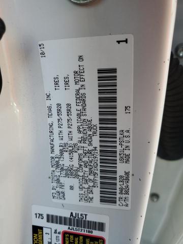 2016 TOYOTA TUNDRA CRE - 5TFFY5F1XGX197194