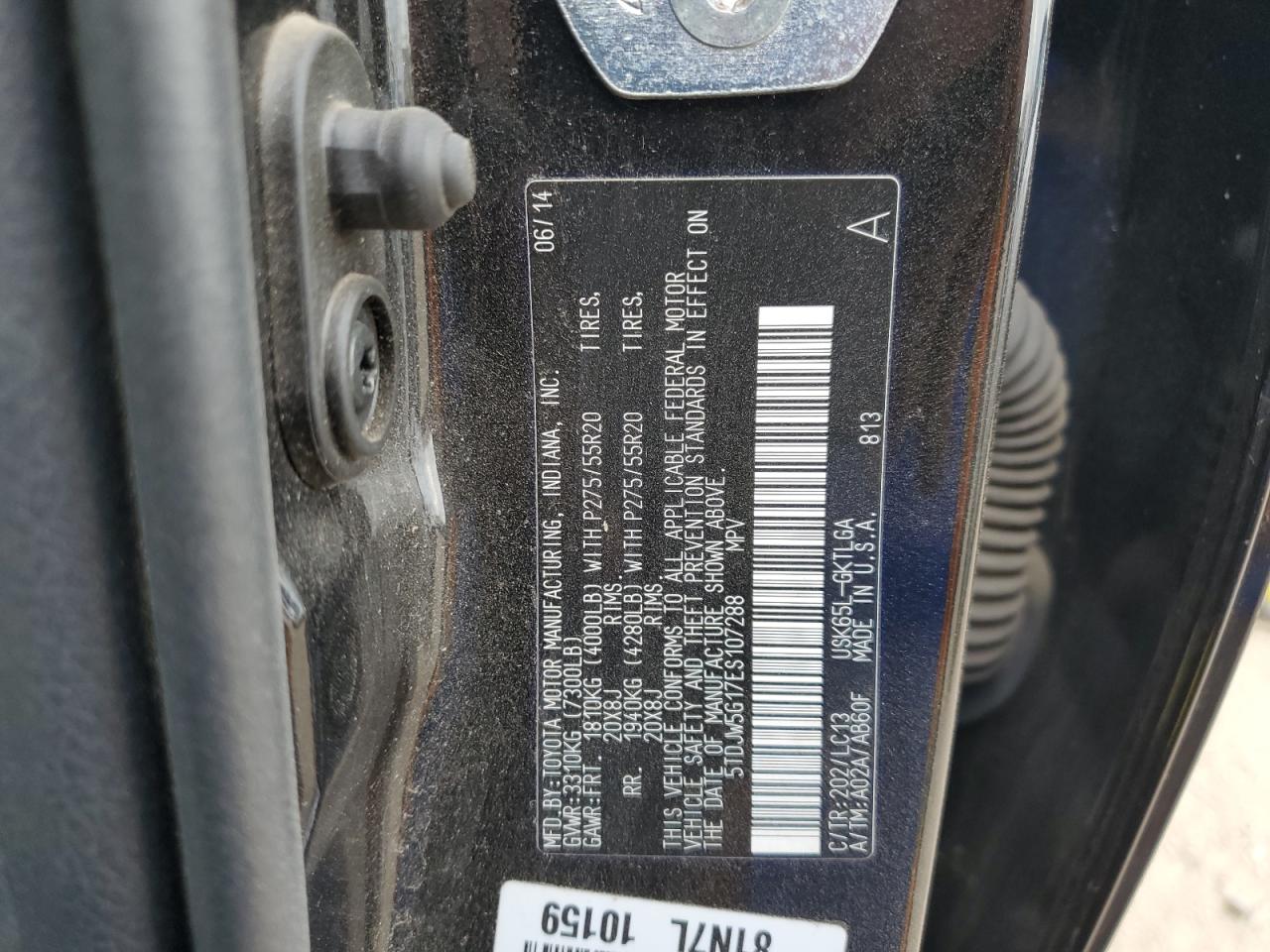 TOYOTA SEQUOIA LIMITED