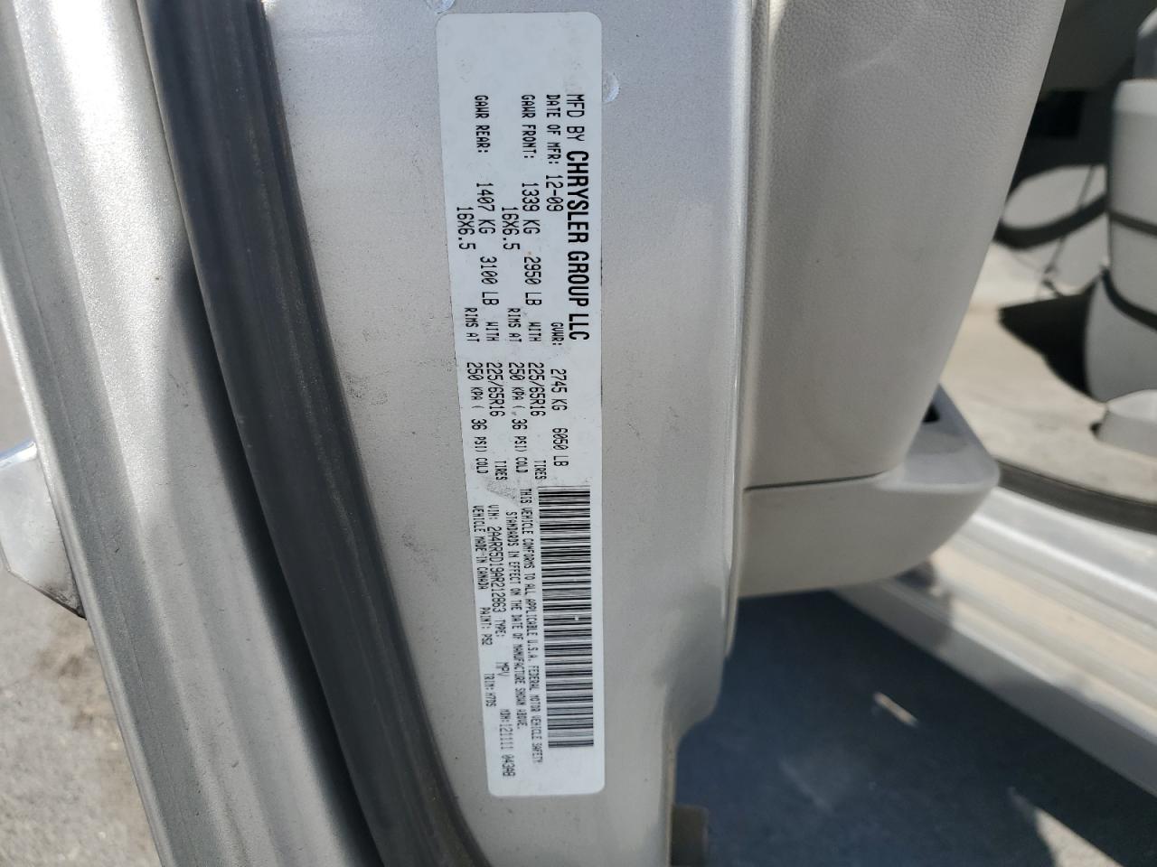 CHRYSLER TOWN & COUNTRY TOURING