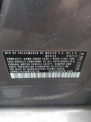 2014 VOLKSWAGEN JETTA SE - 3VWD17AJXEM223128