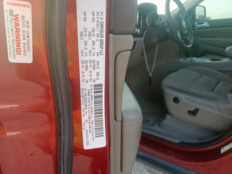 2012 JEEP GRAND CHER #3284945952