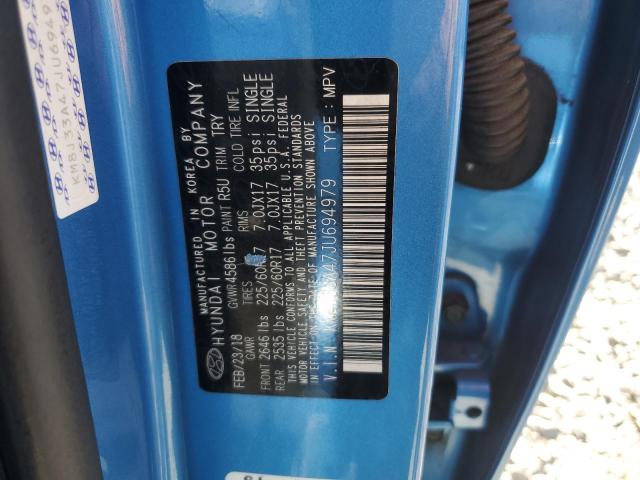 2018 HYUNDAI TUCSON SEL #3281630417