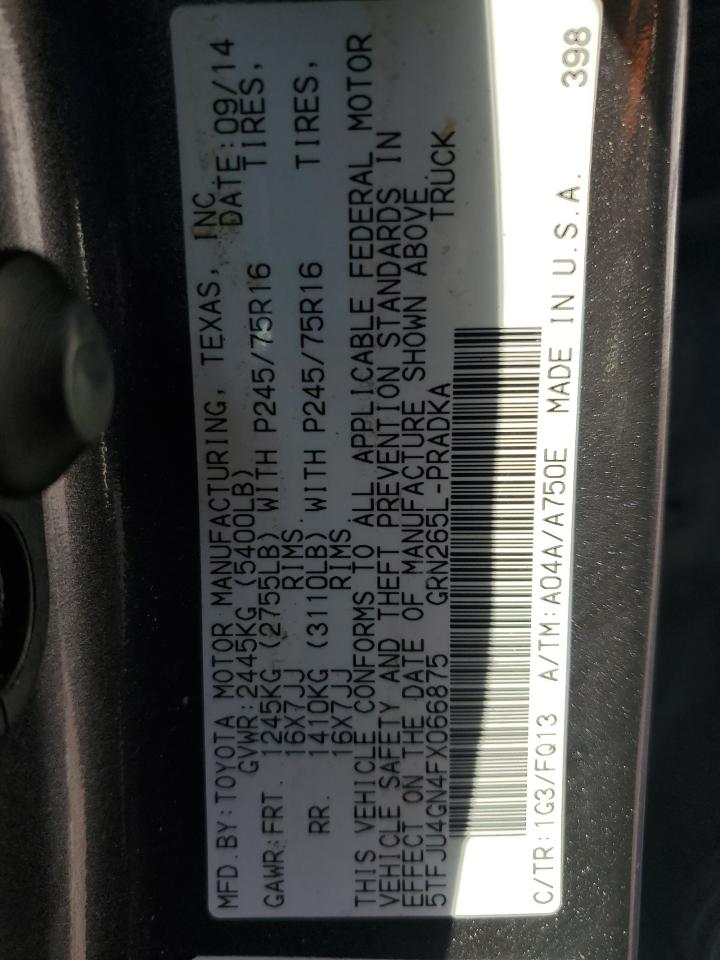 TOYOTA TACOMA DOUBLE CAB PRERUNNER