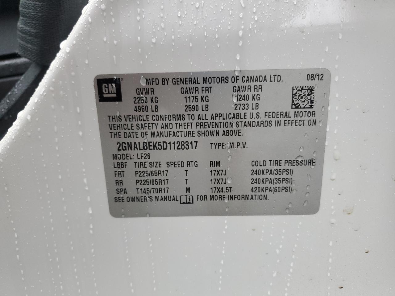 CHEVROLET EQUINOX LS