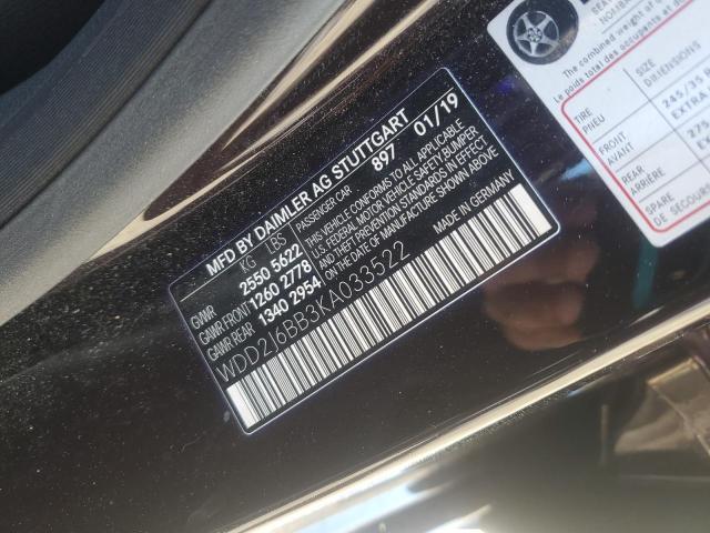 2019 MERCEDES-BENZ CLS AMG 53 - WDD2J6BB3KA033522