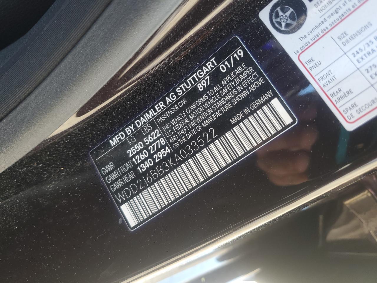 MERCEDES-BENZ CLS-CLASS AMG 53 4MATIC