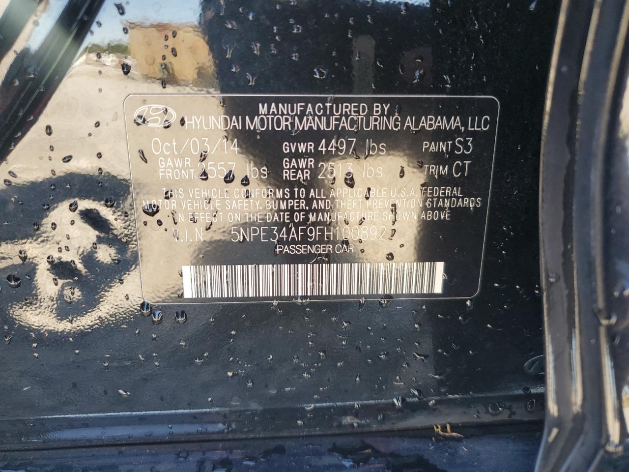 HYUNDAI SONATA SPORT