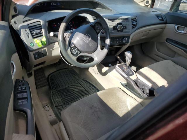 2012 HONDA CIVIC EX - 19XFB2F89CE103202