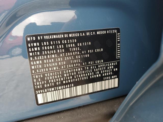 2025 VOLKSWAGEN TIGUAN SEL 3VVLR7RM7SM054818