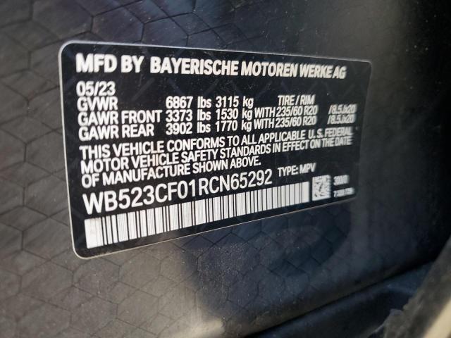 2024 BMW IX XDRIVE50 #3298285021
