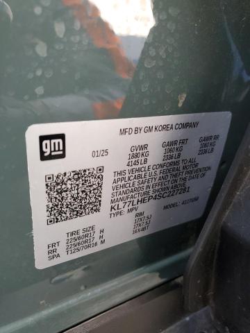 2025 CHEVROLET TRAX 1LT - KL77LHEP4SC227281