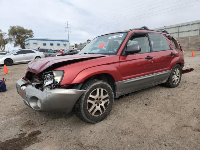 Global Auto Auctions: 2005 SUBARU FORESTER 2