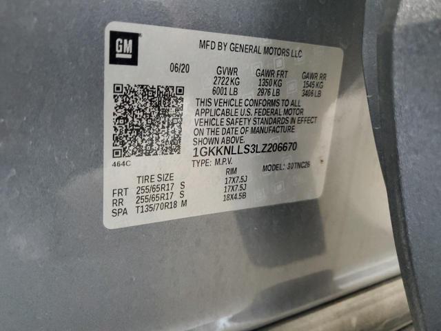 2020 GMC ACADIA AT4 1GKKNLLS3LZ206670