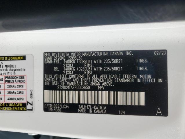 2023 LEXUS RX 500H F #3310484046