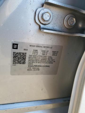 2019 CHEVROLET IMPALA LT - 1G11Z5S30KU103941