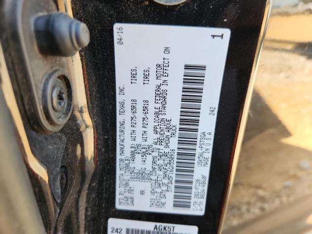 2016 TOYOTA TUNDRA CRE #3297084492