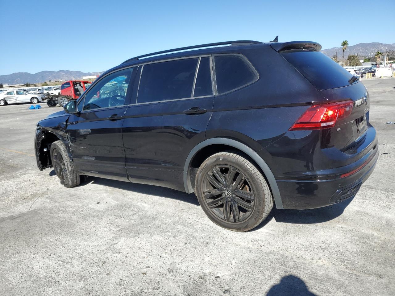 Lot #3303044614 2022 VOLKSWAGEN TIGUAN SE