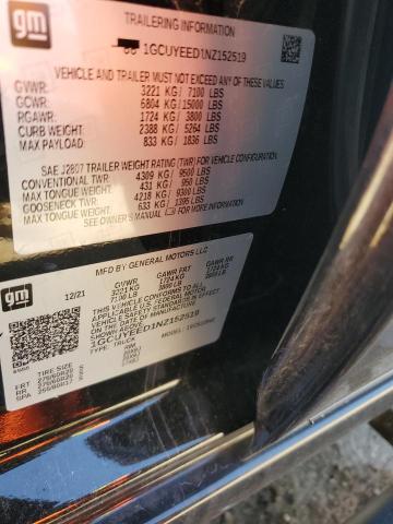 2022 CHEVROLET SILVERADO #3281507005