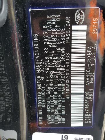 2025 TOYOTA CAMRY XSE #3301750405