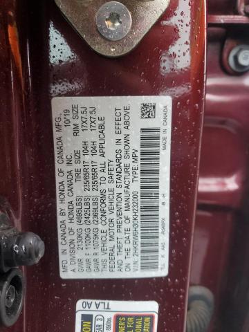 2019 HONDA CR-V LX #3285589284