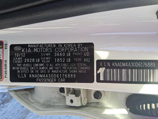 2013 KIA RIO LX - KNADM4A30D6176889