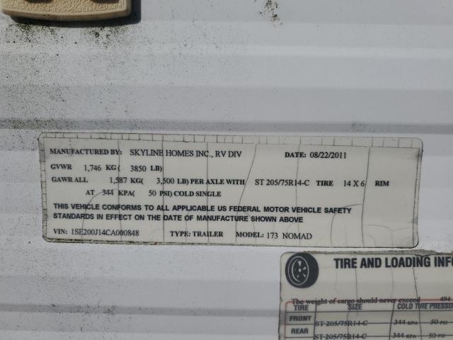 2012 NOMAD 173 #3273832354