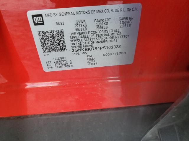 2023 CHEVROLET BLAZER RS - 3GNKBKRS4PS103323