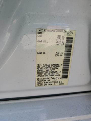 2017 NISSAN ALTIMA 2.5 #3303787458