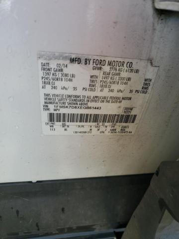 2014 FORD EXPLORER X #3285469843