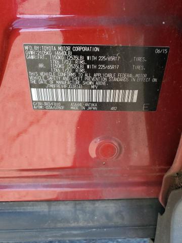 2015 TOYOTA RAV4 LE - JTMBFREV4FJ038141