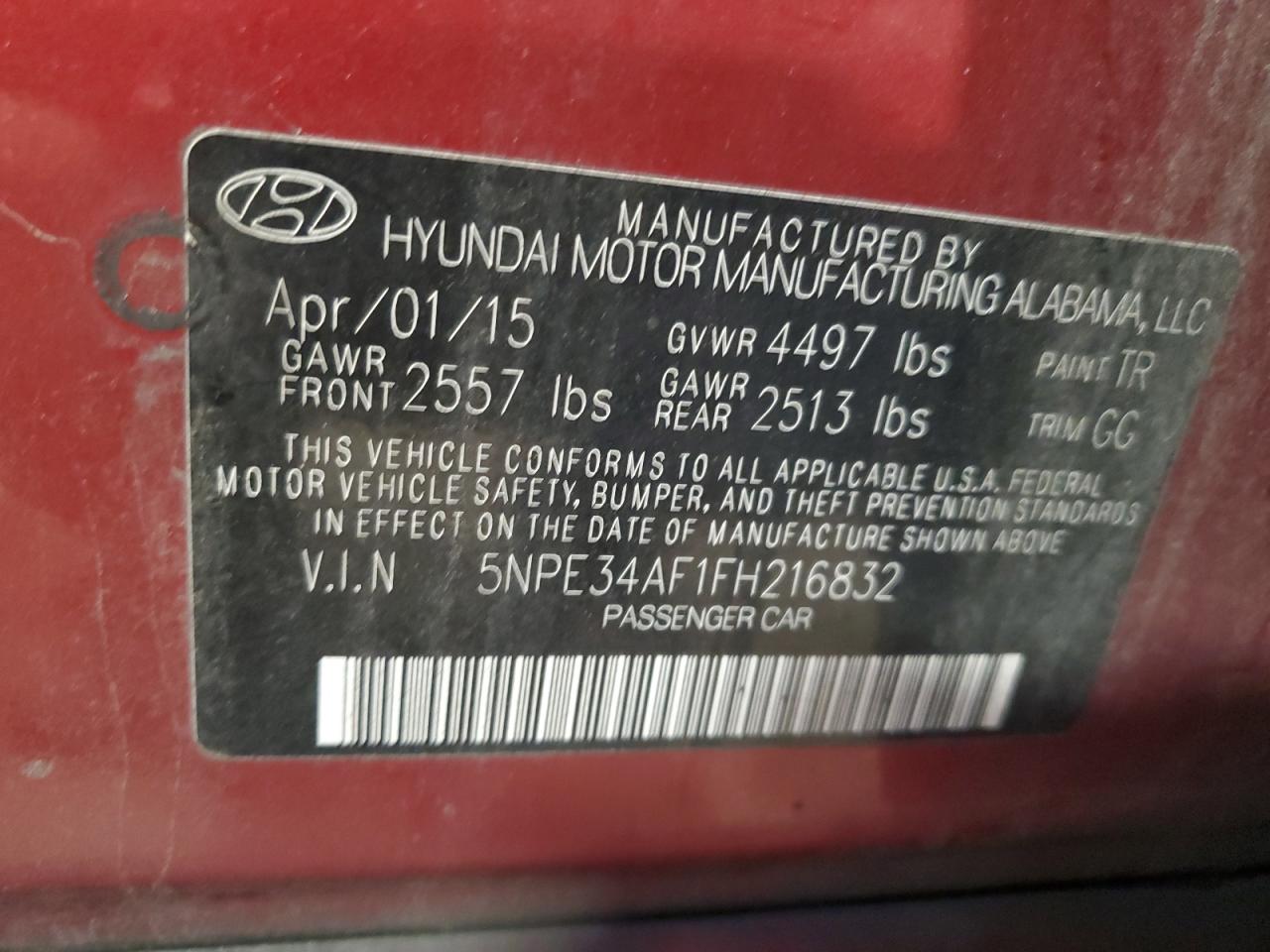 HYUNDAI SONATA SPORT