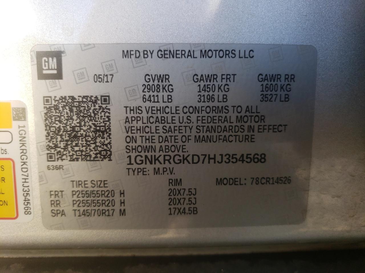 CHEVROLET TRAVERSE LT