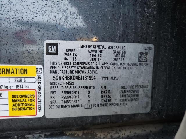 2014 BUICK ENCLAVE #3285102380