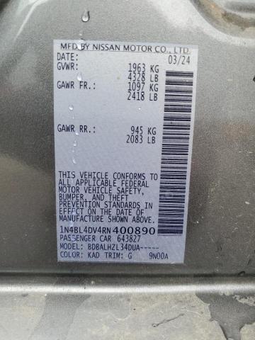 2024 NISSAN ALTIMA SV - 1N4BL4DV4RN400890