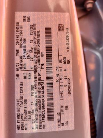 2025 FORD ESCAPE ST #3303816416