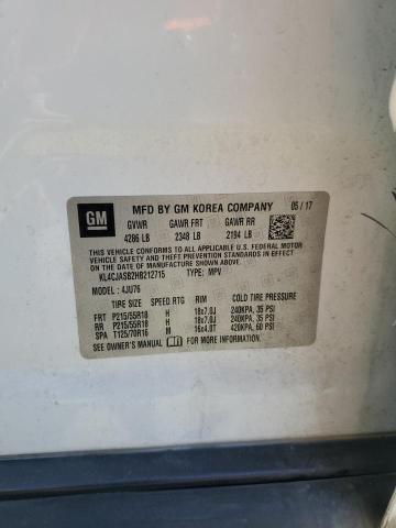 2017 BUICK ENCORE PRE - KL4CJASB2HB212715