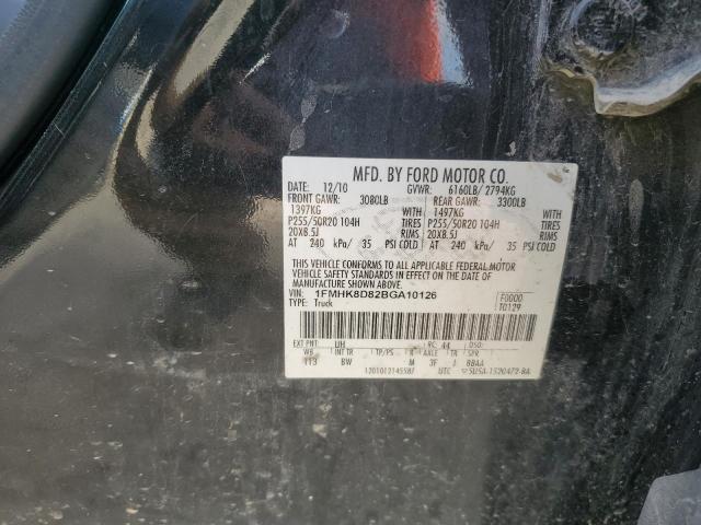 2011 FORD EXPLORER X - 1FMHK8D82BGA10126