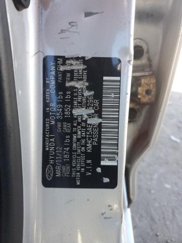 2012 HYUNDAI ACCENT GLS - KMHCT5AE8CU052965