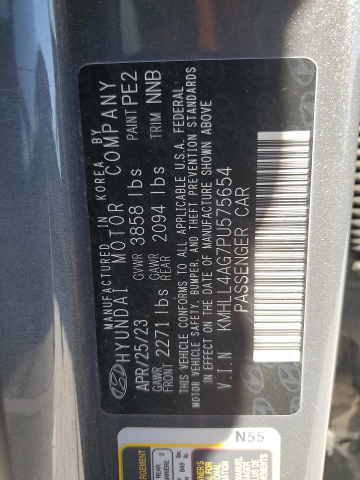 Lot #3308533509 2023 HYUNDAI ELANTRA SE