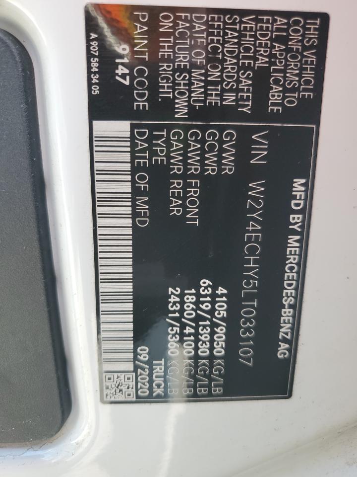 Lot #3256322338 2020 FREIGHTLINER SPRINTER 2