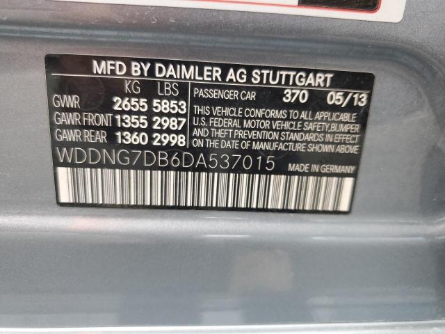 2013 MERCEDES-BENZ S 550 - WDDNG7DB6DA537015