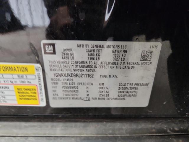 2017 CHEVROLET TRAVERSE P - 1GNKVJKD9HJ211162