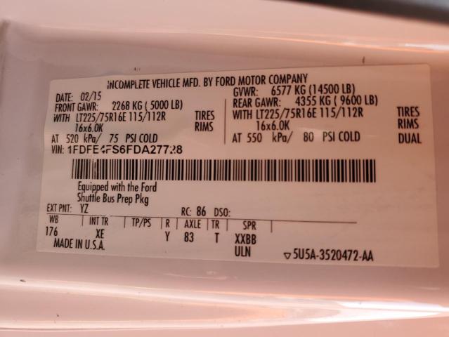 2016 EL DORADO BUS #3257193266