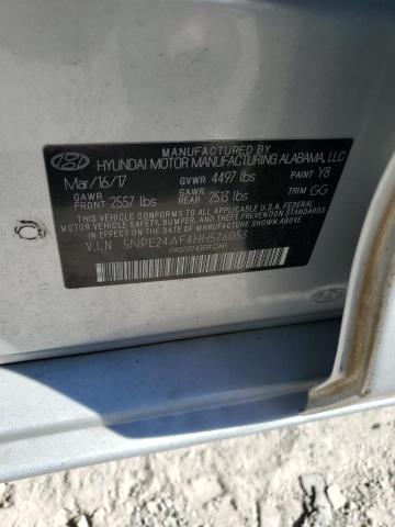 2017 HYUNDAI SONATA SE #3291516937