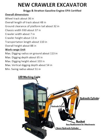 2025 OTHERS EXCAVATOR #3291185963