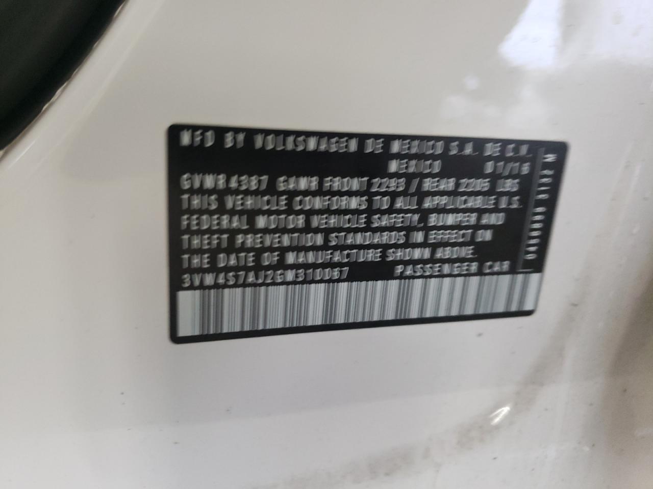 VOLKSWAGEN JETTA GLI