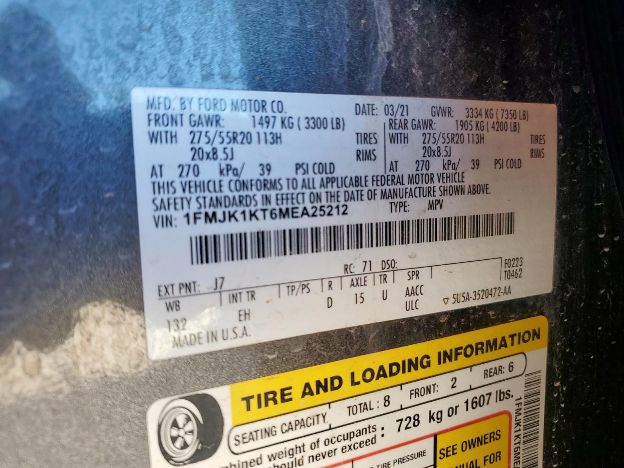 FORD EXPEDITION MAX LIMITED