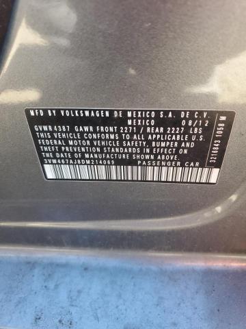 2013 VOLKSWAGEN JETTA GLI - 3VW467AJ8DM214069